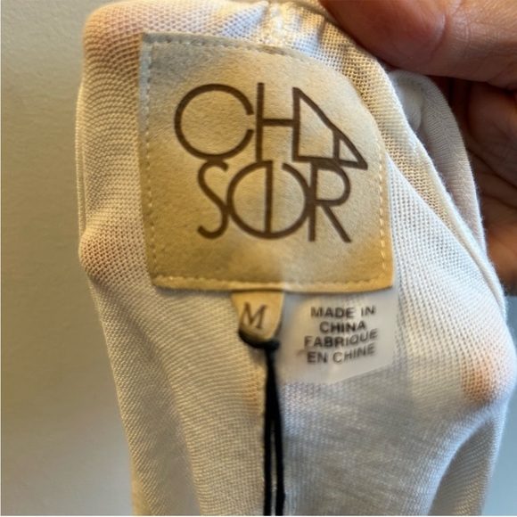 Chaser White tank Top Size Medium NWT - Picture 7 of 7